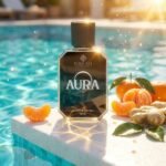 Raylam Aura perfume with mandarin orange and ginger notes